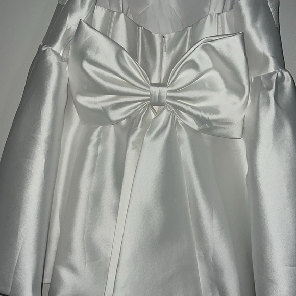 White Mini Ruby Dress - Picture 4 of 9